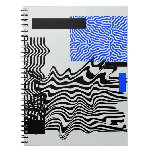 Universelles Set für moderne geometrische Formen. Notizblock (Vorderseite)