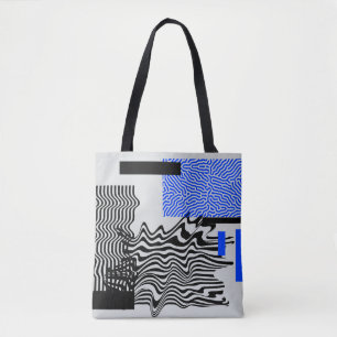 Universelles Set für moderne geometrische Formen.  Tasche