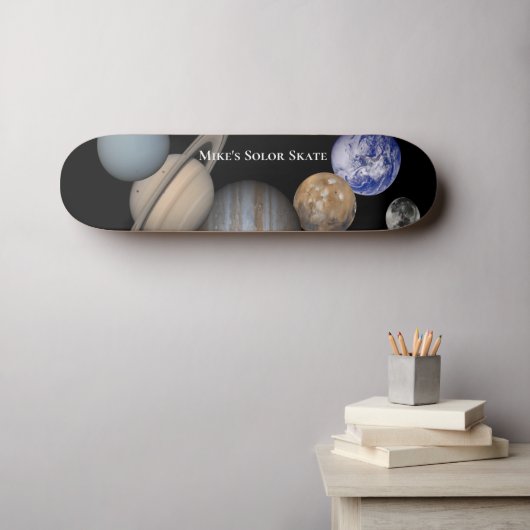 Universelles Sonnensystem für Skateboards (Wandkunst (Horz))
