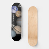 Universelles Sonnensystem für Skateboards (Vorderseite)