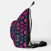 Universelles SYmmetry Wheel Pink Crossbody Bag (Rechts)