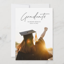 Universität 3 Foto Uni Graduate ABSCHLUSS Ankündigung