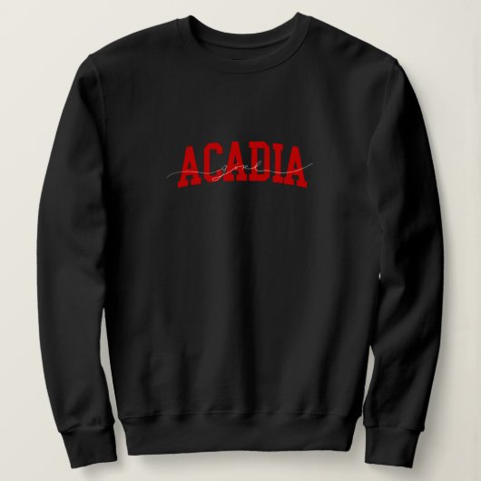 Universität Acadia  Sweatshirt (Design vorne)