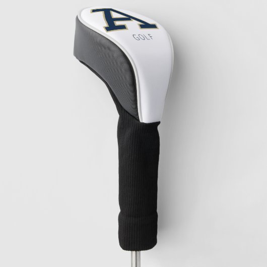 Universität Akron Golf Golf Headcover (angewinkelt)