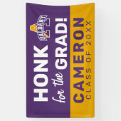 Universität Albany | Ehre für den Grad-Banner Banner (Vertikal)