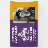 Universität Albany | Glückwunsch Grad Banner (Vertikal)