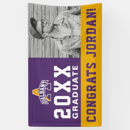 Universität Albany | Graduate Class of Banner (Vertikal)