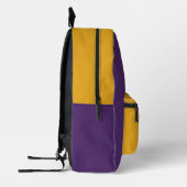 Universität Albany Great Dane Mascot Head Bedruckter Rucksack (Links)