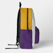 Universität Albany Great Dane Mascot Head Bedruckter Rucksack (Links)