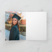 Universität Albany Great Dane Mascot Head Dankeskarte (Innenseite)