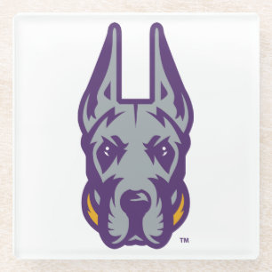 Universität Albany Great Dane Mascot Head Glasuntersetzer