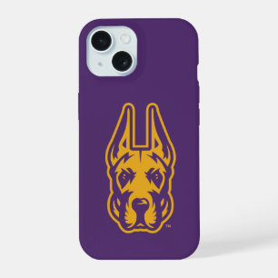 Universität Albany Great Dane Mascot Head iPhone 15 Hülle