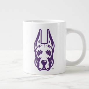 Universität Albany Great Dane Mascot Head Jumbo-Tasse