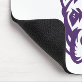 Universität Albany Great Dane Mascot Head Mousepad (Ecke)
