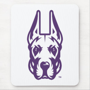 Universität Albany Great Dane Mascot Head Mousepad
