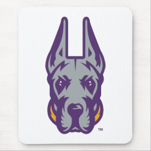 Universität Albany Great Dane Mascot Head Mousepad