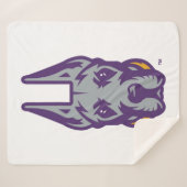 Universität Albany Great Dane Mascot Head Sherpadecke (Vorderseite (Horizontal))