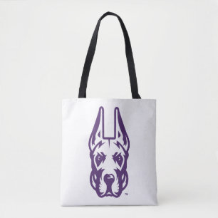 Universität Albany Great Dane Mascot Head Tasche