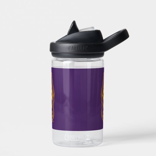 Universität Albany Great Dane Mascot Head Trinkflasche (Links)