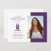 Universität Albany Great Danes Ankündigungspostkarte (Vorne/Hinten)