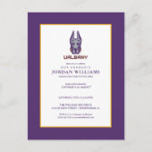 Universität Albany Great Danes Ankündigungspostkarte (Vorderseite)