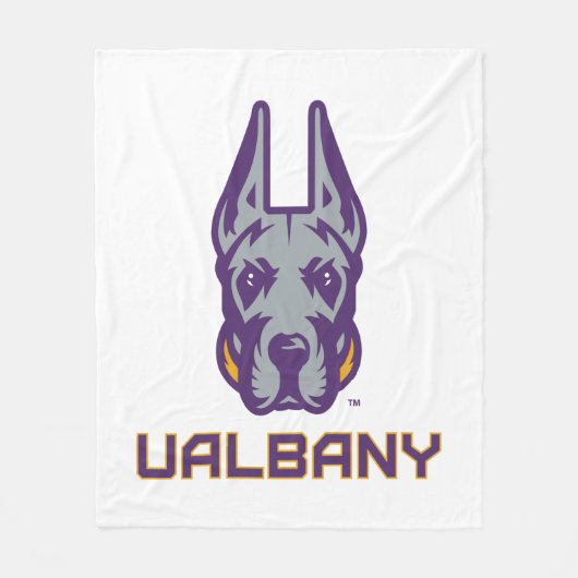 Universität Albany Great Danes Fleecedecke (Vorderseite)