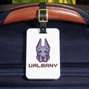 Universität Albany Great Danes Gepäckanhänger