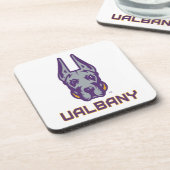 Universität Albany Great Danes Getränkeuntersetzer (Linke Seite)
