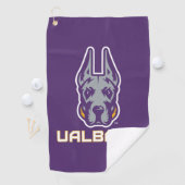Universität Albany Great Danes Golfhandtuch (Insitu)