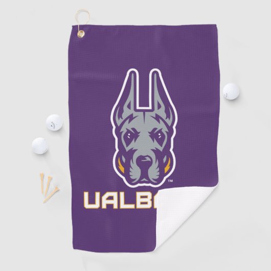 Universität Albany Great Danes Golfhandtuch (Insitu)