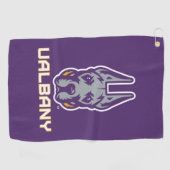 Universität Albany Great Danes Golfhandtuch (Horizontal)