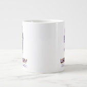 Universität Albany Great Danes Jumbo-Tasse (Vorderseite)