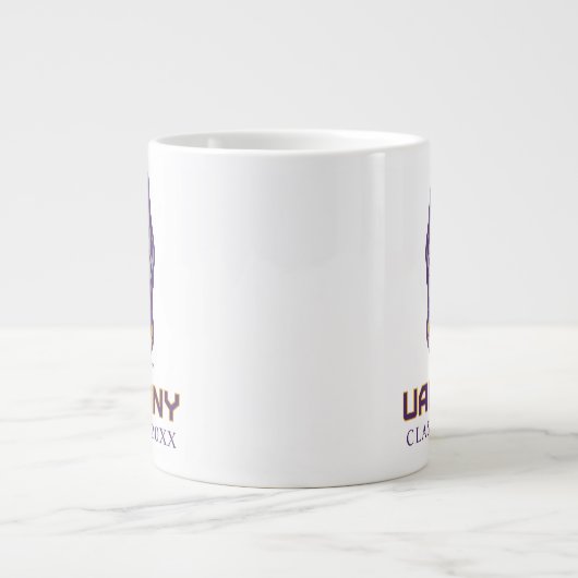 Universität Albany Great Danes Jumbo-Tasse (Vorderseite)