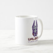 Universität Albany Great Danes Kaffeetasse (VorderseiteRechts)
