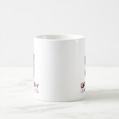 Universität Albany Great Danes Kaffeetasse (Mittel)