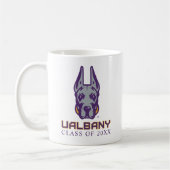 Universität Albany Great Danes Kaffeetasse (Links)
