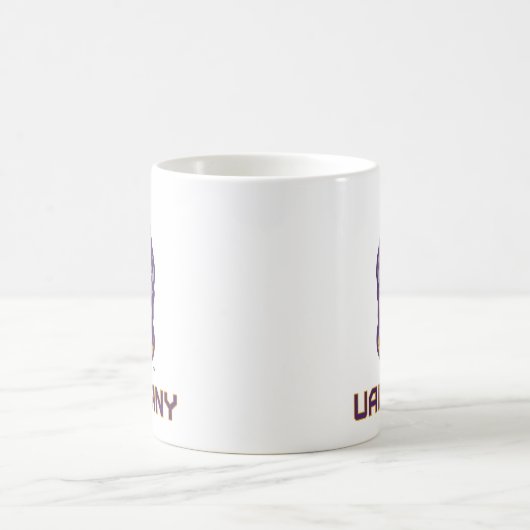 Universität Albany Great Danes Kaffeetasse (Mittel)