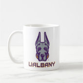 Universität Albany Great Danes Kaffeetasse (Links)