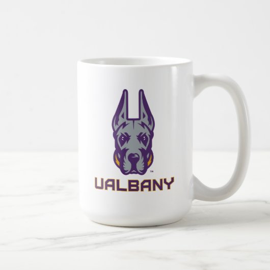 Universität Albany Great Danes Kaffeetasse (Rechts)