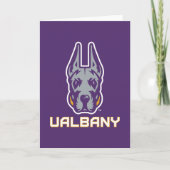 Universität Albany Great Danes Karte (Vorderseite)