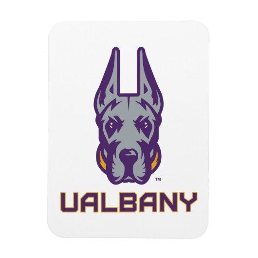 Universität Albany Great Danes Magnet (Vertikal)
