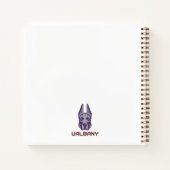 Universität Albany Great Danes Notizblock (Rückseite)