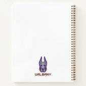 Universität Albany Great Danes Notizblock (Rückseite)