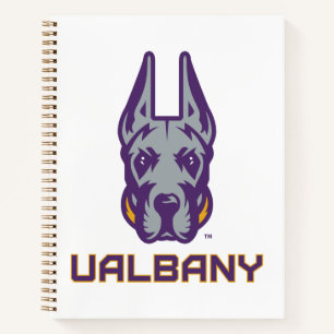 Universität Albany Great Danes Notizblock