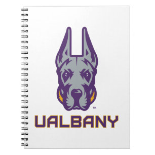 Universität Albany Great Danes Notizblock
