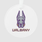 Universität Albany Great Danes Ornament (Vorderseite)
