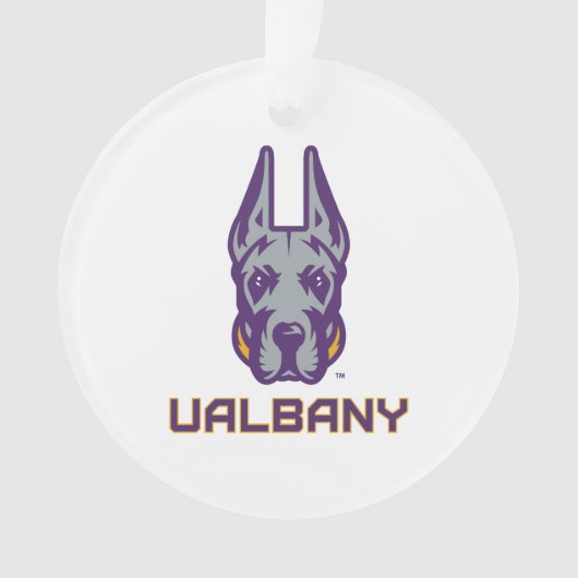 Universität Albany Great Danes Ornament (Vorderseite)