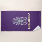 Universität Albany Great Danes Strandtuch (Vorderseite)