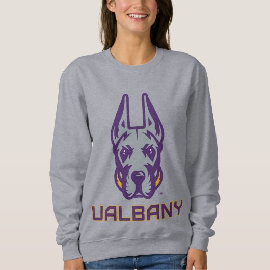 Universität Albany Great Danes Sweatshirt (Vorderseite)