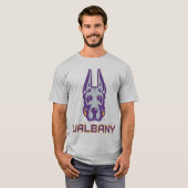 Universität Albany Great Danes T-Shirt (Vorne ganz)